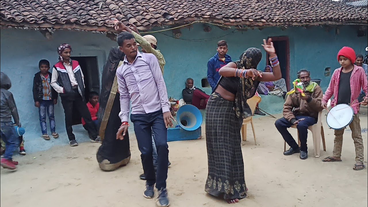 #देशी_बैण्ड_बाजा_मे_जोरदार_जीजा_साली_का_नाच