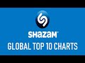 Capture de la vidéo Global Shazam Charts | Top 10 | 21.04.2024 | Chartexpress