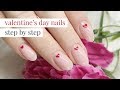 VALENTINE&#39;S DAY 💞 NAIL ART Step By Step 🥰❤️