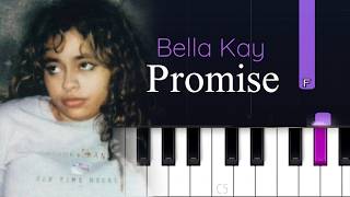 Bella Kay - Promise?  (Piano tutorial)