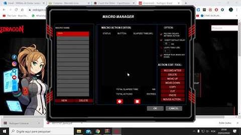 Video Problema Macro  MOUSE REDRAGON M711
