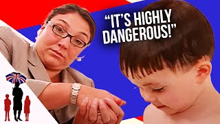 Baby Boy in danger during BATH TIME | Supernanny USA