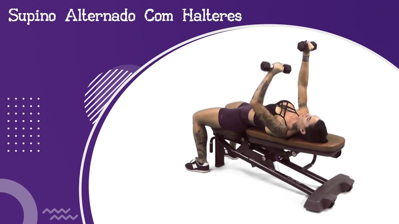 Supino Reto Halteres by Alexandre N. - Exercise How-to - Skimble