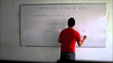 operaciones a nivel de bits