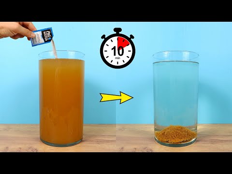 видео: Этот пакетик превращает даже самую грязную воду в питьевую!
