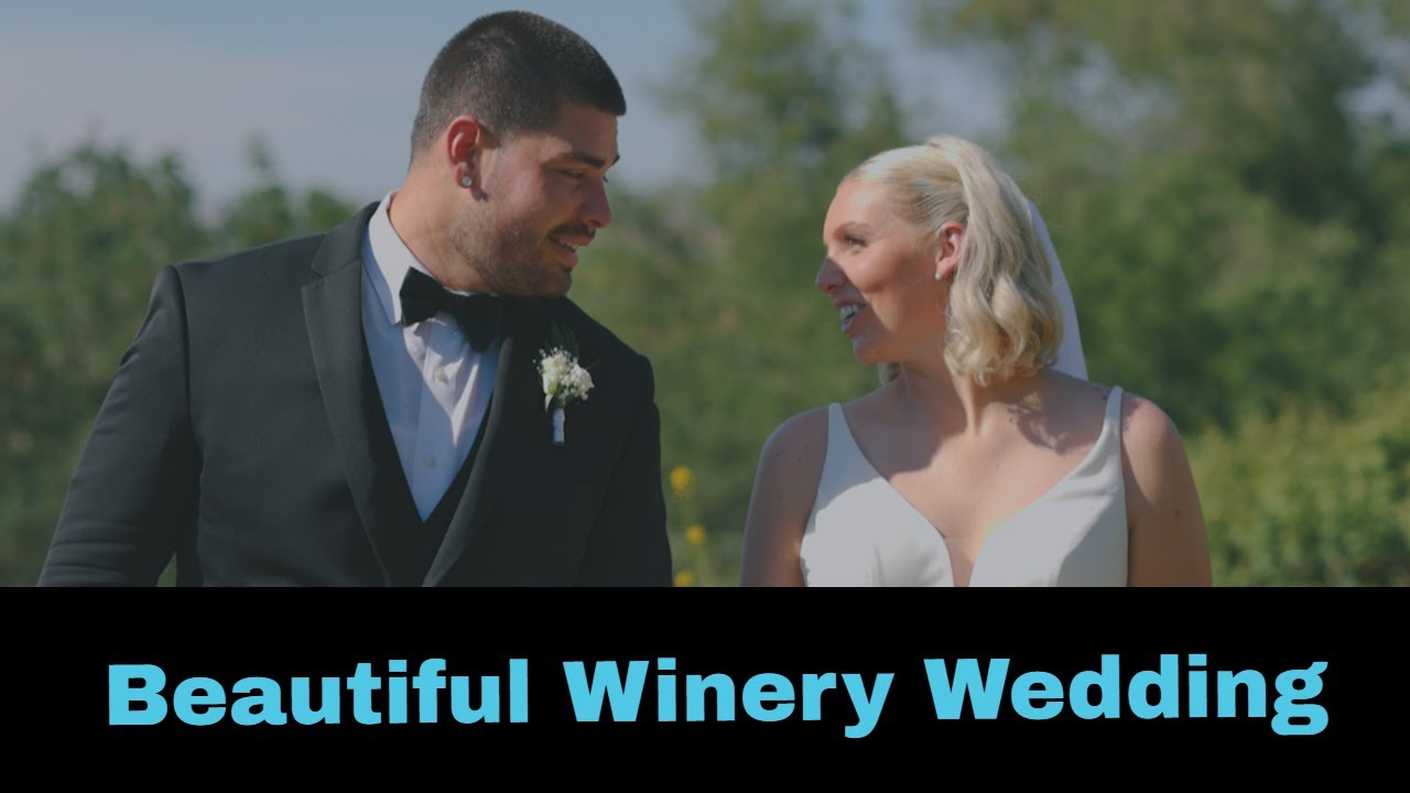 Beautiful  Winery Wedding
