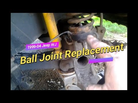 Replacing ball joints in a 1999-04 Jeep Grand Cherokee WJ -Everyday