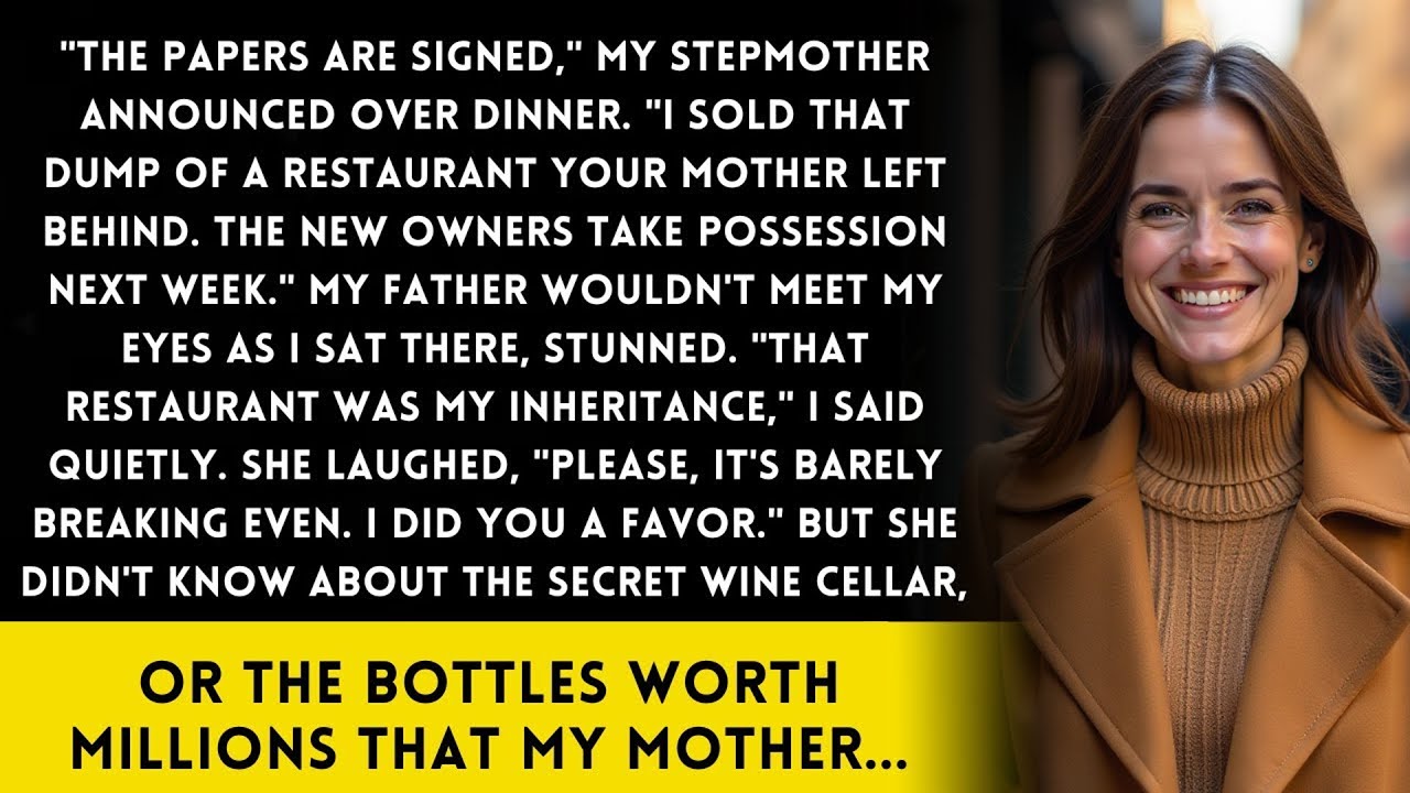 My Stepmother Sold My Mom’s Restaurant Calling It a Failure—She Had No Idea What Was in the Basement