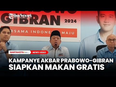 Kampanye Akbar Prabowo-Gibran Siapkan Makan Gratis