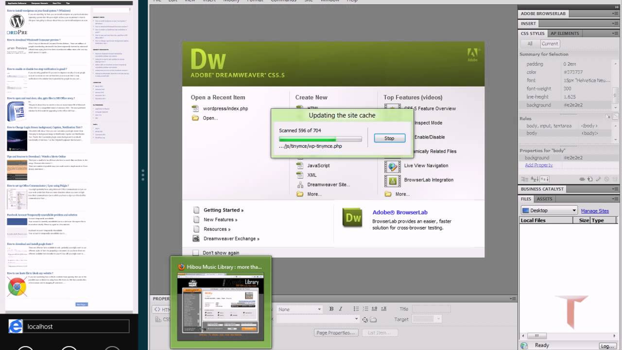 Update How to edit wordpress theme using Dreamweaver ?