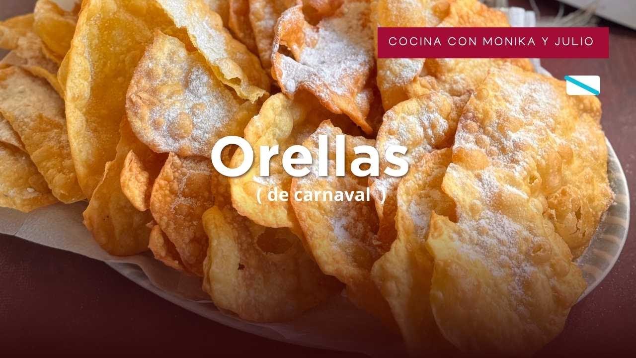 Orejas de Carnaval (La receta de Virtudes) | Recetas gallegas tradicionales