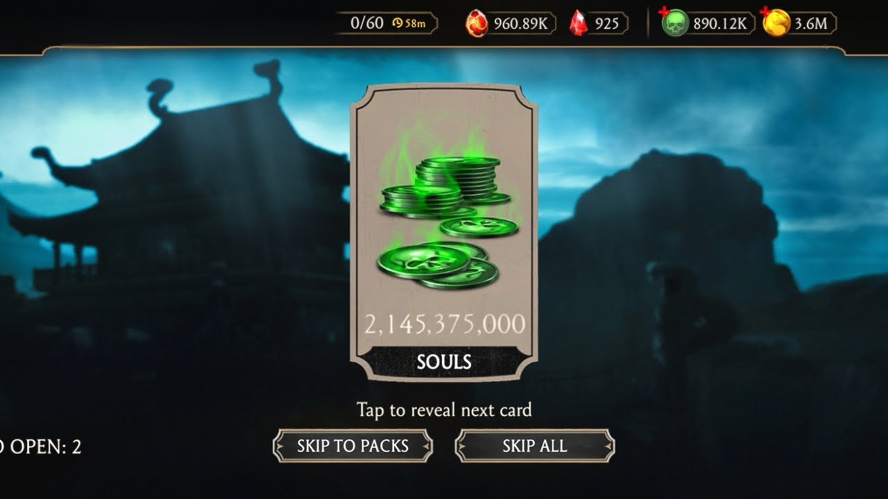 New INSANE SOULS GLITCH in Mortal Kombat Mobile 7.0.1