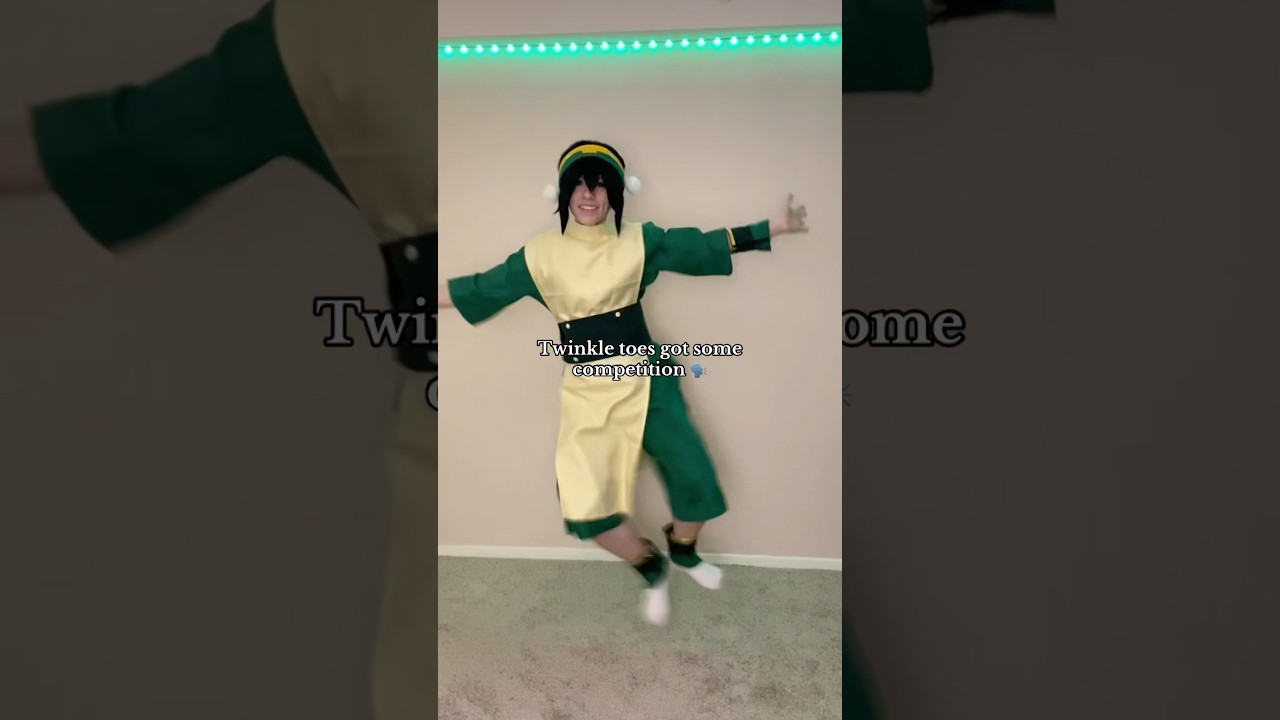 The real end credits of Avatar where every one breaks into their moves; New cosplay! #cosplay #toph
