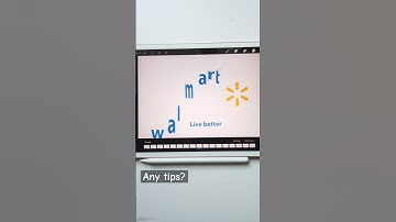 Subscribe for more! #procreate #logoanimation #walmart