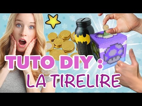 TUTO : FAIRE UNE TIRELIRE FUN ET BRANCHÉE - CHAISE