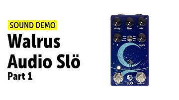 One Minute Sound Demo: Walrus Slö - Dream Mode (no talking)