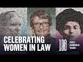 First 100 years of Women in Law Gala - Subtitled