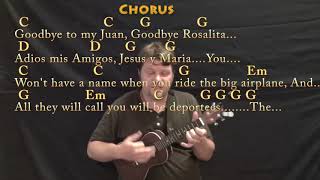 Deportee (Woody Guthrie) Ukulele Cover Lesson in G with Chords/Lyrics chords