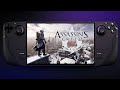 Assassin's Creed 3 - Steam Deck Handheld Gameplay and Benchmark