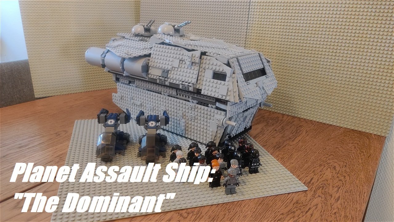 Imperial Planet Assault Ship: The Dominant Huge Lego Star Wars