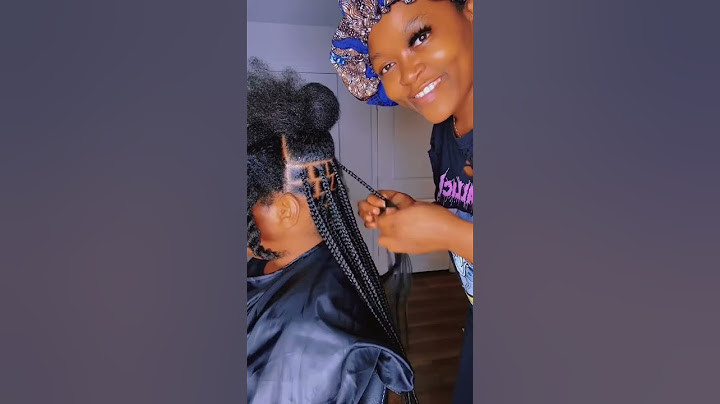 #braids #hairstyle #naturalhair #colorfulbraids #protectivestyle