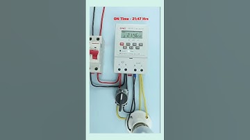 KG316T time ⏰ switch are used in automatic control circuits, as timing of the equipment on and off.
