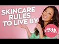 My Skincare Rules To Live By – Sunscreen, Makeup Wipes, Cosmetic Treatments & More! | Susan Yara