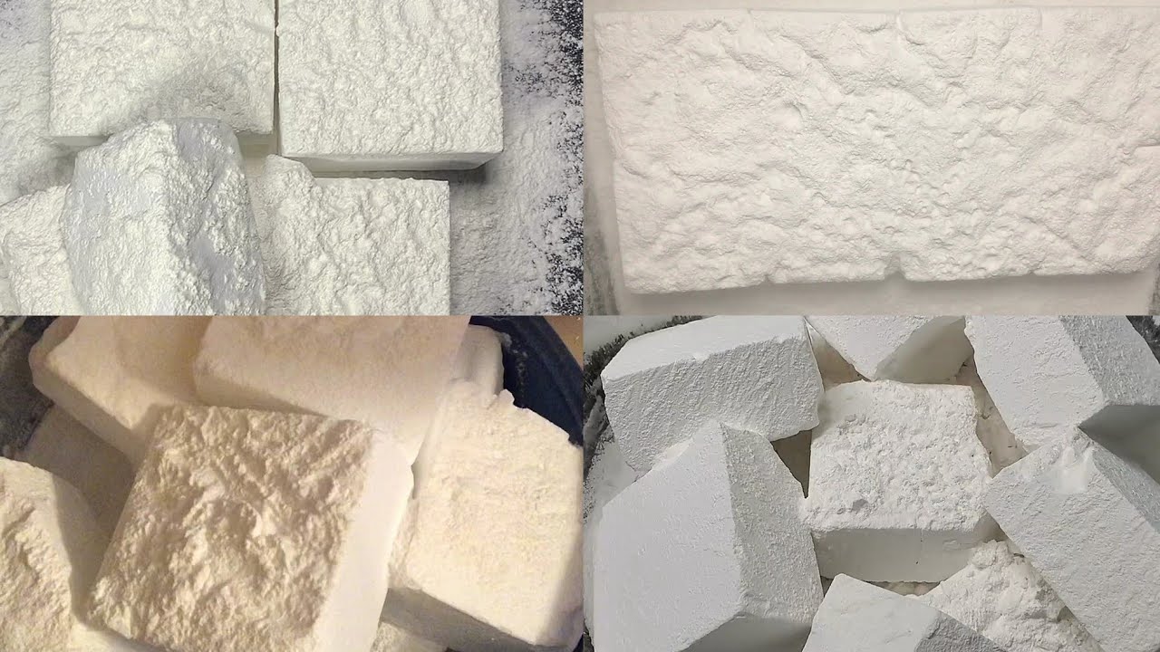 Fresh gymchalk topped with Baby powder | Requested @APowderyMess - YouTube