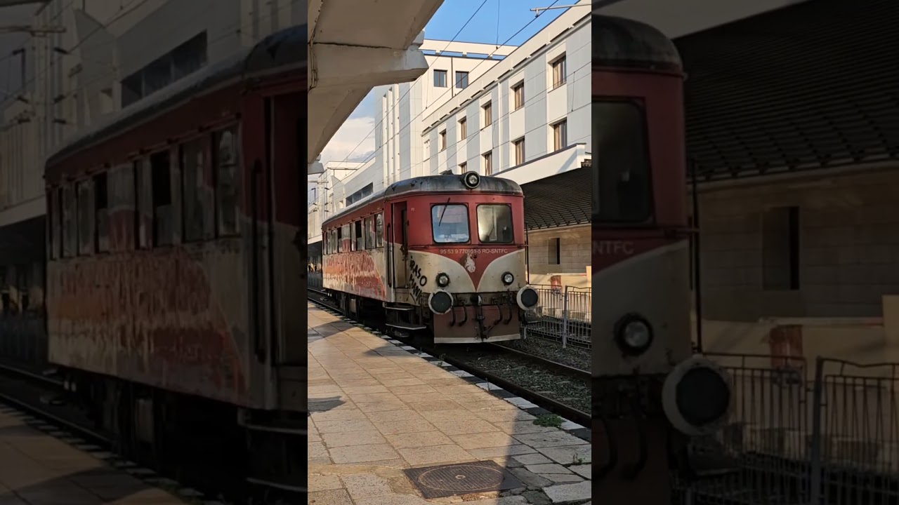 R 9627 Timișoara N-Buziaș & Automotor Malaxa(S900)Clasa 77 🔉🔊🔉#cfr #automotor #timisoara #locomotive