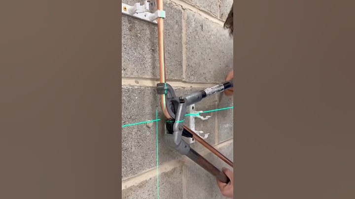 How to bend copper pipe in place! #asmr #howto #diy #foryou #tools #shorts #subscribe #hack #plumber