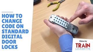 How To Change Code On Standard Digital Door Locks
