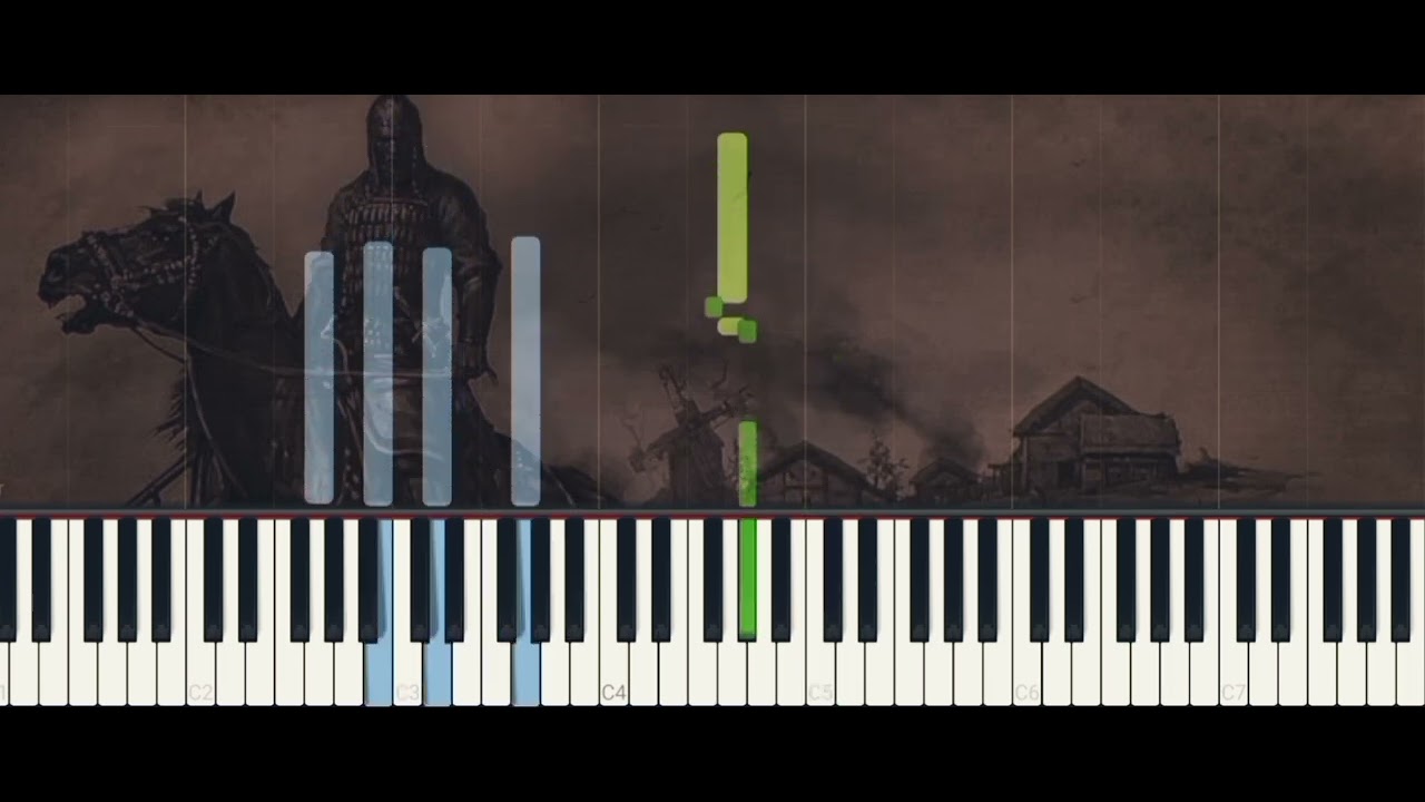 Mount&Blade Warband Soundtrack Rhodok Town Piano