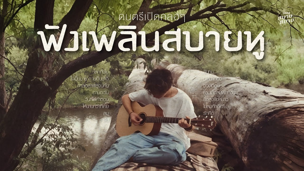 ดนตรีเปิดคลอๆ ฟังเพลินสบายหู [โลกทั้งใบ,ใจเป็นนาย กายเป็นบ่าว,กาลเวลาพิสูจน์คน]
