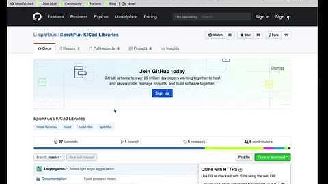 Tech Explorations - Kicad - How to import the Sparkfun schematic and footprint libraries