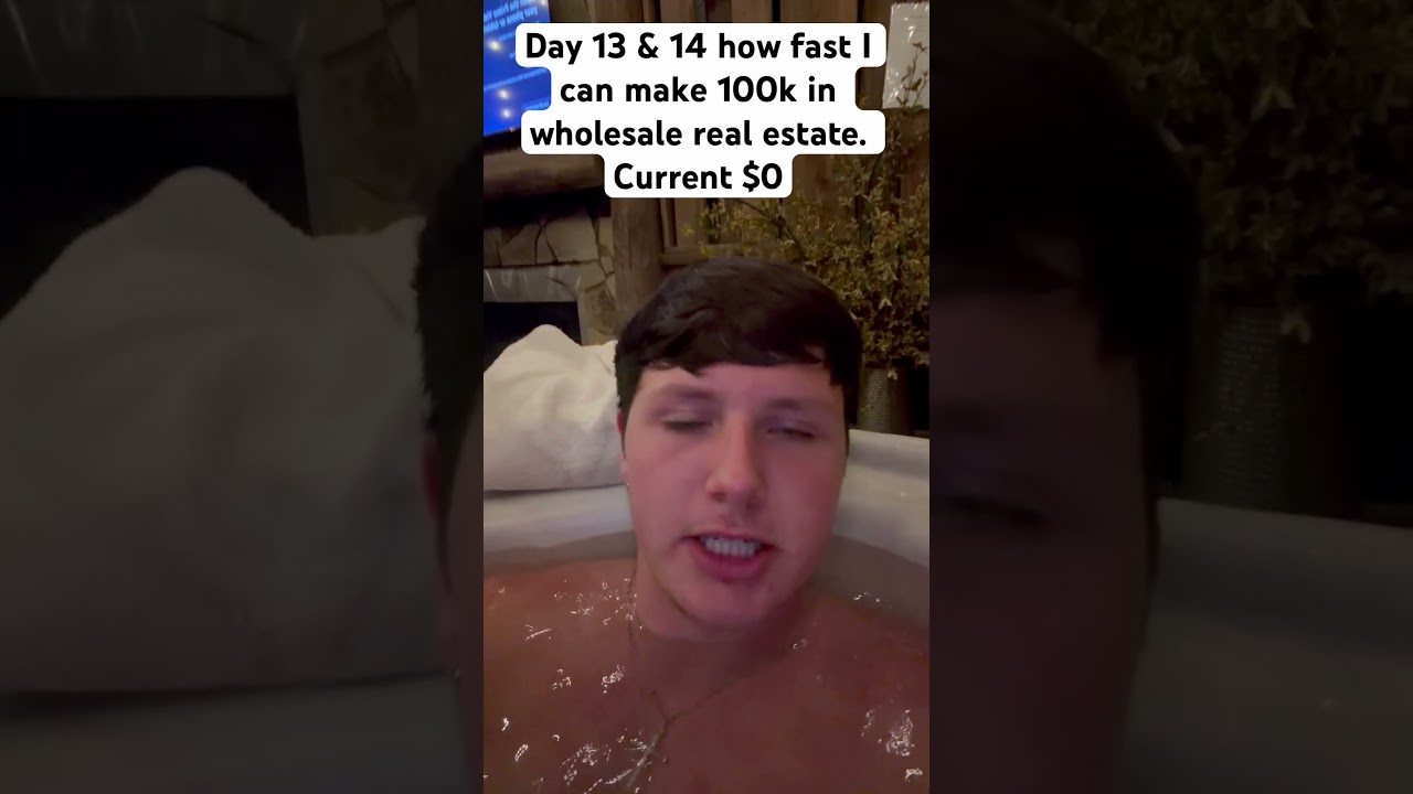 День 13 и 14: как быстро я смогу заработать 100 000 долларов на оптовой торговле недвижимостью. Т...