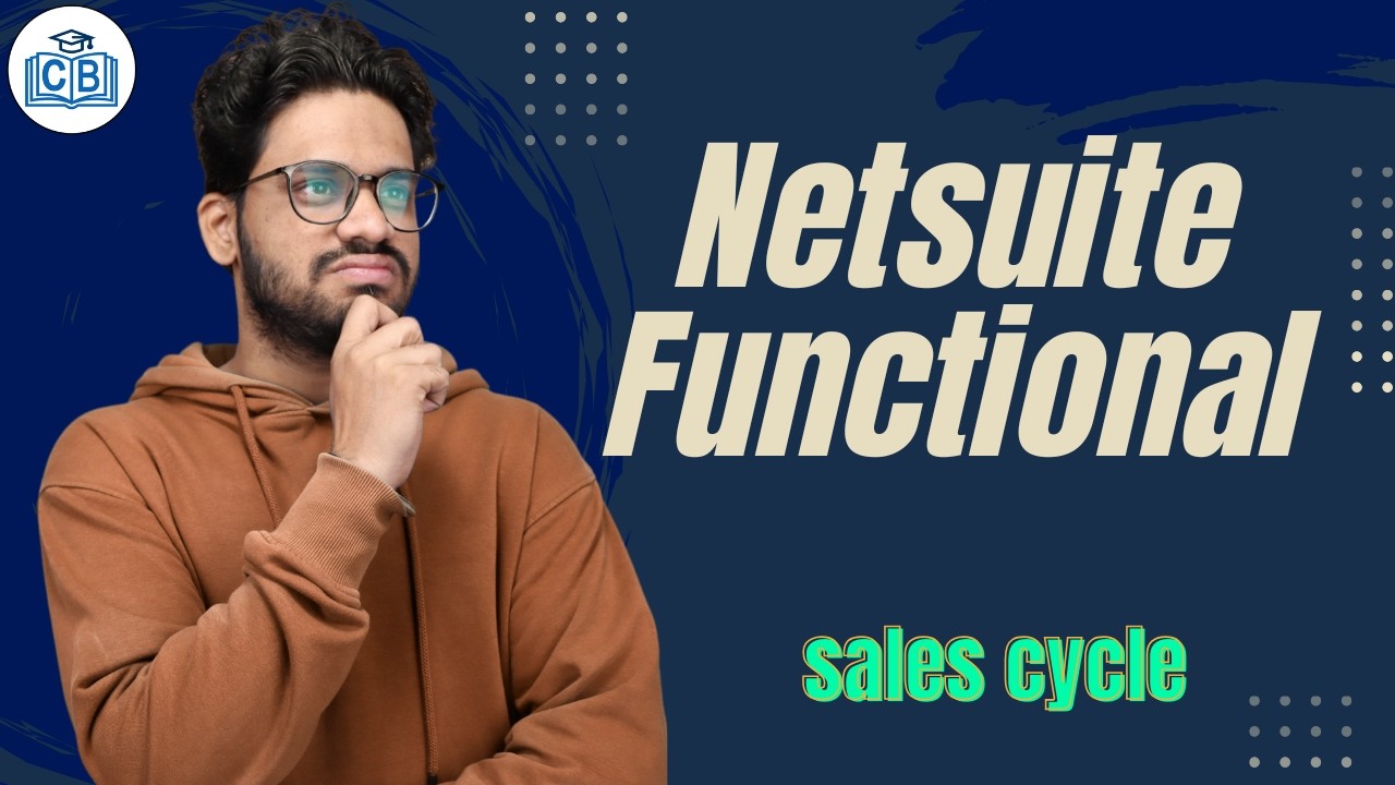 NetSuite Functional sales cycle | Learn NetSuite Functional Course ...