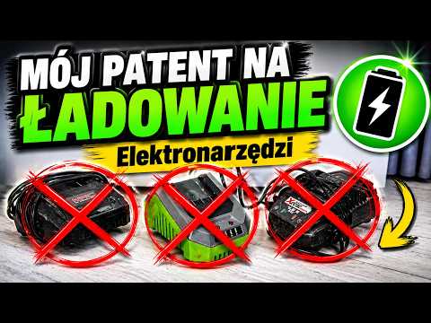 Przerobiłem baterie do elektronarzędzi, koniec z tymi wielkimi ładowarkami