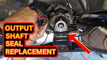 Output Shaft Seal Replacement - GMC Sierra 2500HD