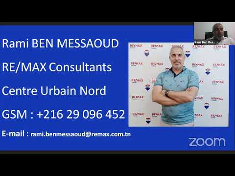 Visite virtuelle avec Rami Ben Messaoud RE/MAX Consultants