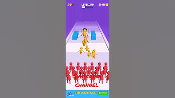 Join Clash 3D All Gameplay Level 279 walkthrough #shorts,#game,#TatlaGamer