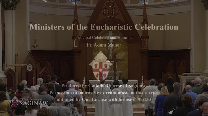 Mass from the Cathedral of Mary of the Assumption, Saginaw