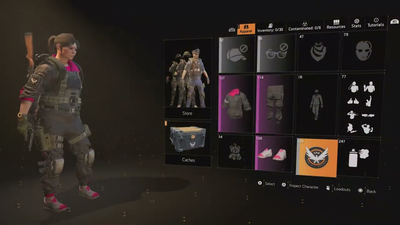 Tom Clancy's The Division 2 beautiful Asian agent creation name Sakura
