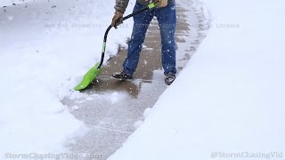 Minneapolis, MN Winter Storm Warning Clean Up And Fun - 10/20/2020