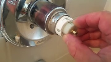 Delta Tub Faucet Cartridge Temperature Adjustment (35 seconds)