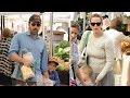 Jennifer Garner And Ben Affleck Take Their Kids To The Farmer's Market Together