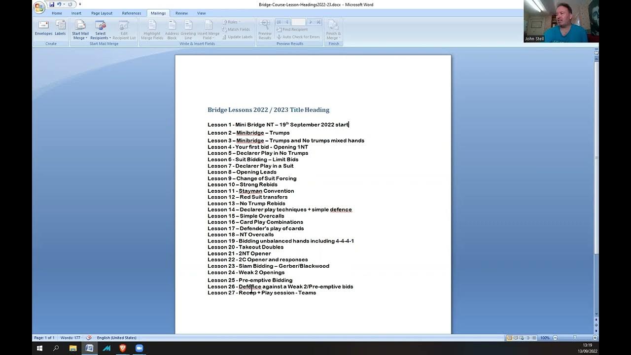 Bury Athenaeum Bridge Lessons YouTube