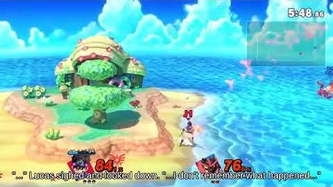 🍹🚟🍒Tether Recovery Snake holding Metal Box picking up Barrel Cannon | Super Smash Brothers Ultimate🕢