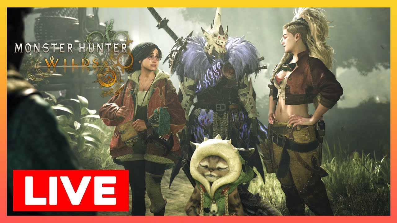 🔴LIVE! THE ENDGAME GRIND WITH TIM! MONSTER HUNTER WILDS! GOD BLESS! SHORT STREAM!