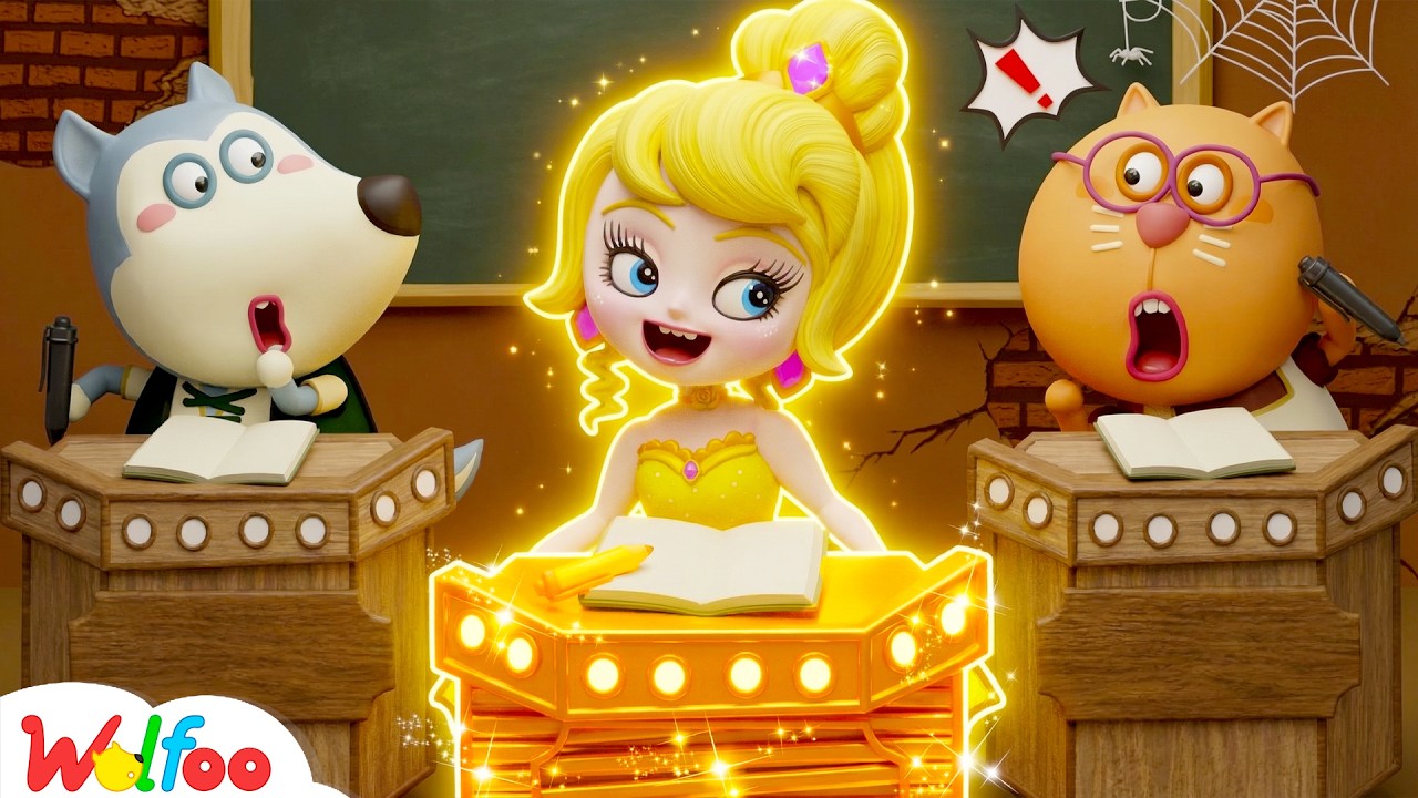 Rich Kid Barbie Joins in Broke Class | Educational Video | Cartoon for Kids | Wolfoo Channel