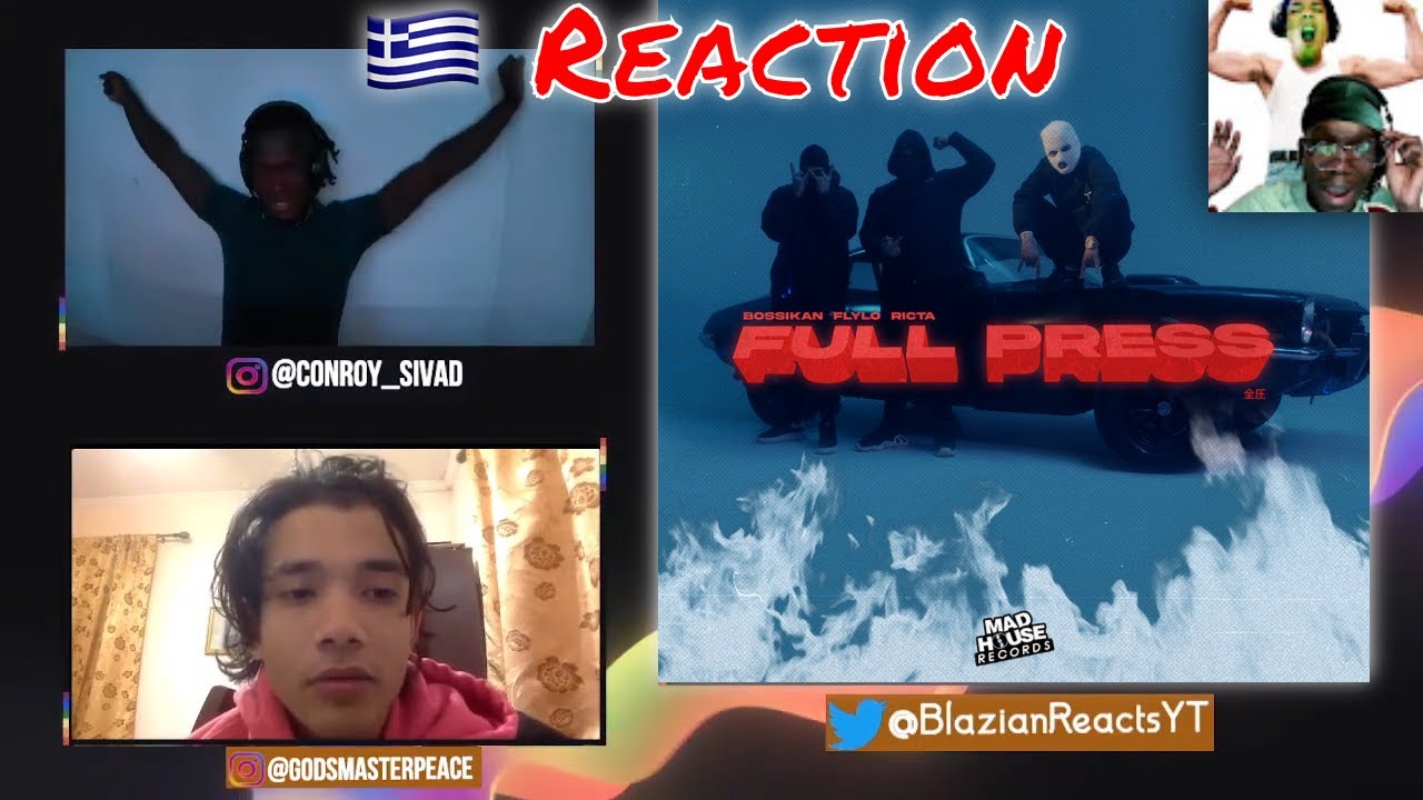 Rapper REACTS to Bossikan, Fly Lo, Ricta - Full Press| Greek Rap ...